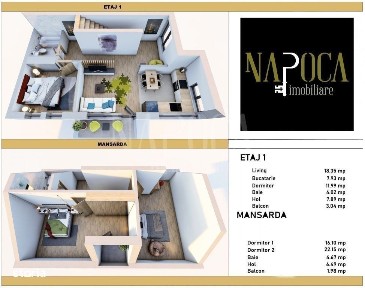 Apartament 4 camere de vanzare in Someseni, Cluj Napoca