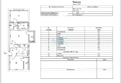 Vand Apartament 3 camere Tatarasi,Bloc fara risc et 1