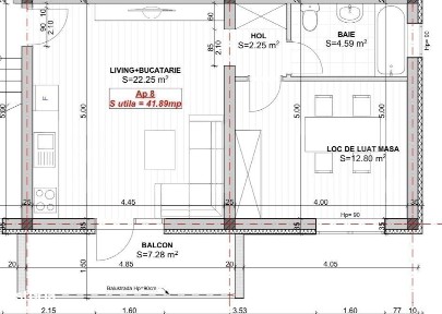 Apartamentul perfect pentru tine, 2 camere etaj 1, Giroc