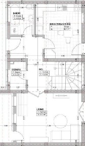 CASA CUPLATA, 110 mp, 110 teren, zona Terra