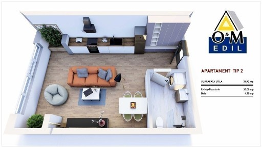 Garsoniere noi de vânzare în Codlea