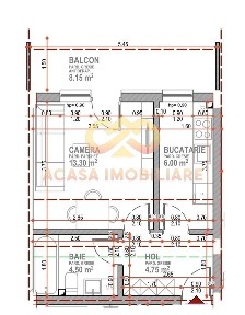 NOU APARTAMENT 1 CAMERA FINALIZAT 42mp PLATOU GALATA