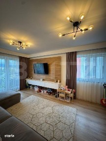 Apartament 3 camere Qualis II Coresi mobilat complet