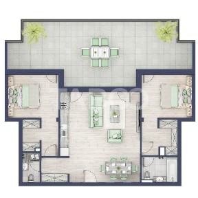 Apartament etaj retras 74mpu 3camere terasa 46mp bloc cu lift Turnisor