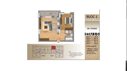 Apartament 2 camere de vanzare // Berceni - str.Dealul Cucului Sector