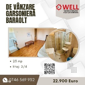 De vânzare o garsonieră în Baraolt