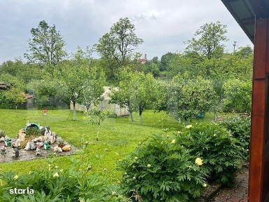 Casa de lemn cu teren generos - 1500 mp in Cerghid, liniste si natur