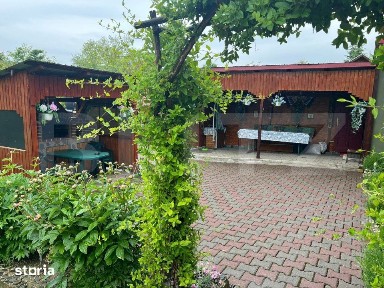 Casa de lemn cu teren generos - 1500 mp in Cerghid, liniste si natur