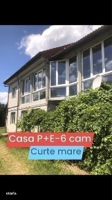 Casa mare 6 camere curte piscina pret cu factura