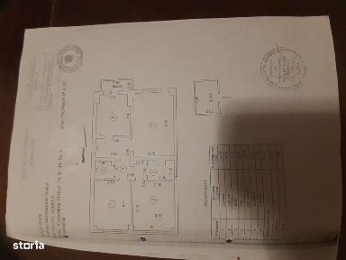 Vand apartament 3 camere Republicii-bloc Obiectiv parter