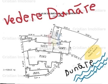 DESCHIDERE 12m la FALEZA DUNARII, Teren 535mp