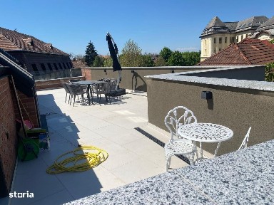 OPORTUNITATE- De vanzare penthouse finisat, mobilat/utilat
