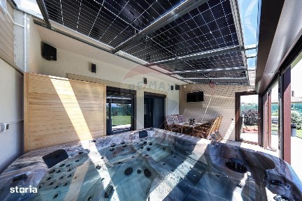 Vilă premium, saune, jacuzzi curte de 1000 mp