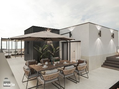 Apartament tip Penthouse 65 mp utili, 80 mp terasă finisată