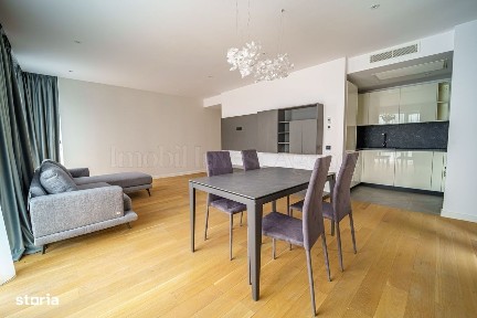Apartament 4 camere de vânzare în One Herăstrău Towers mobilat.