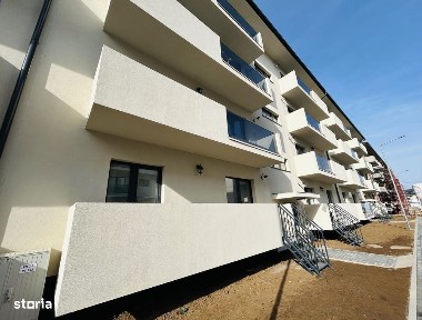 Ap. nou cu 2 camere, ansamblu nou, 56 mpu + balcon de 7 mp