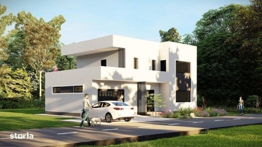 Casa Stil Mediteranean, Terasa cu vedere Lacul Iezareni