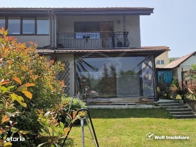 Casa ultrafinisata in mijlocul naturii, gradina amenajata, Gilau