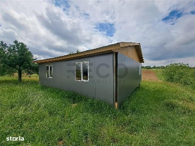 Casa pe structura metalica si teren de 1200mp