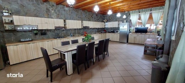 Vand pensiune 14 camere,in Dubova