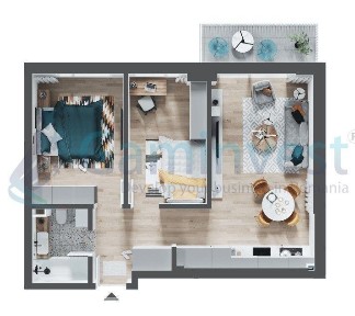 Gaminvest-Apartament 3 camere,bloc nou,C Aradului,Oradea V3310I