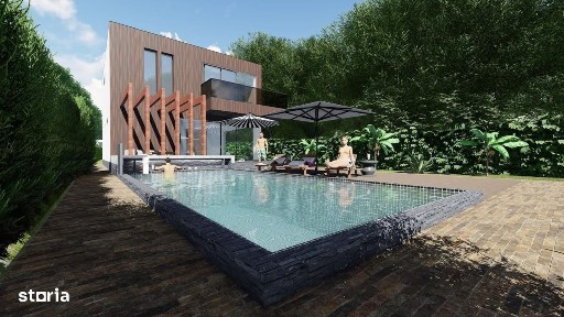 VILA NOUA CU PISCINA SI DESCHIDERE LA PADURE-GHERMANESTI, SNAGOV