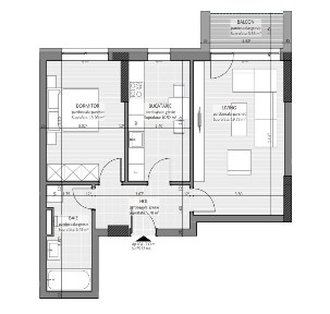 2 camere Premium *Decomandat