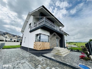 Casa individuala, 434 mp teren, finisata la alb, 147mp utili, Cristian