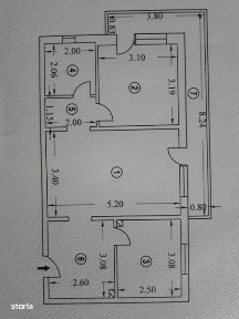 Vanzare apartament 2 camere, Stefan cel Mare, Bucuresti