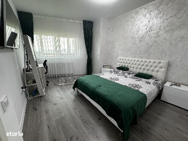 Apartament 3 camere Mioveni, Centru, de Lux, 100mp, mobilat, bloc nou