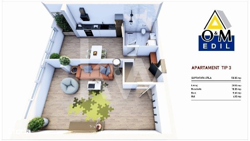 Apartamente Noi de Vanzare in Codlea - Pret EXCEPTIONAL: 1.200 €