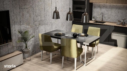 Apartament studio cu o camera, 39 mp utili - Calea Torontalului