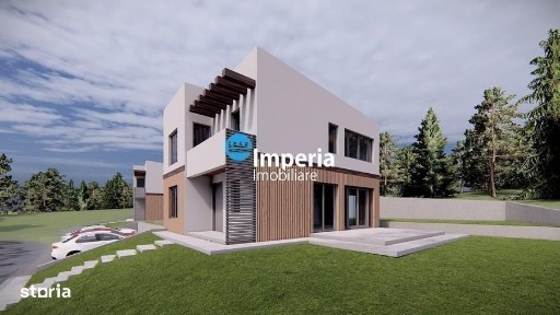 Casa moderna cu panorama superba, in mijlocul naturii - Bucium, zona d