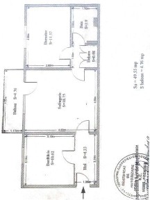 Apartament 2 camere Debarcader 54m²
