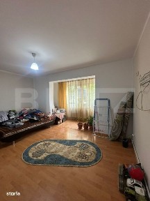 Apartament 3 camere, 64 mp, Manastur, parter, logie, bloc izolat termi