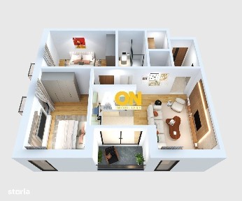 Apartament 3 camere, în zonă rezidențială exclusivistă, Cetate