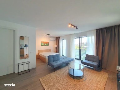 Studio lux Cloud 9 Pipera | 48 mp, mobilat complet + parcare subterana