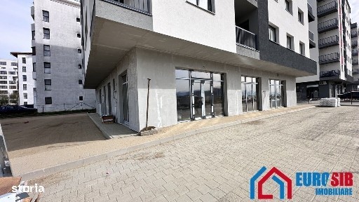 Spatiu comercial 47,61 mp cu vitrina in Sibiu zona Doamna Stanca