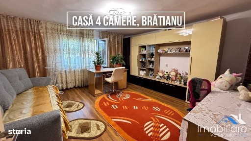 Casa cu 4 camere și teren generos - Brătianu, Str. Petre Ispirescu
