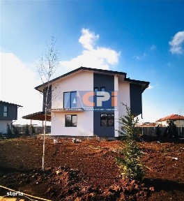 VANZARE IN RATE PE 3 ANI VILA 4 CAMERE 650 mp TEREN DRAGOMIRESTI VALE