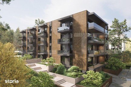 Apartament cu 3 camere, terasa 90 mp, comision 0, cartier Terra, zona