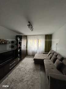 Apartament 2 dormitoare, 57 mp, etaj 3, complet mobilat, zona Big
