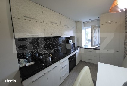 Apartament cu 3 camere, zona Stefan cel Mare; Parter inalt