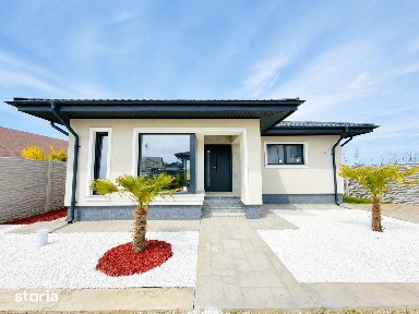 Casa individualateren 370 mp4 camere PANOURI FOTOstrada asfaltata