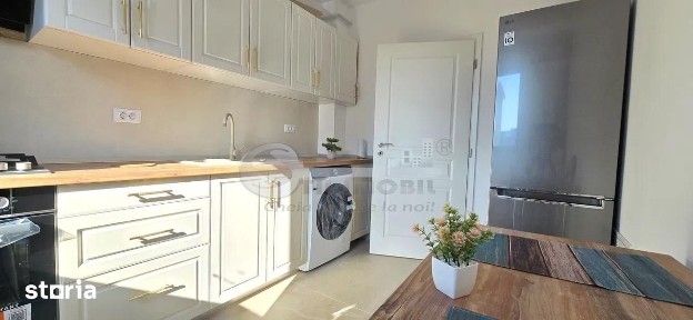 Apartament 2 camere NOU, mobilat, utilat, PRIMA INCHIRIERE, etaj 1