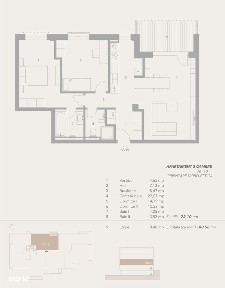 Apartament finalizat - predare imediata - 3 camere