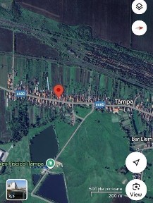 Teren cu casa in localitatea Tampa