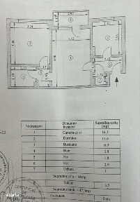 - Apartament 2 camere confort 1, etaj 2, Calea Galati