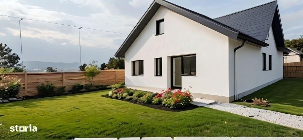 Casa 137m2, 4 Camere | parter cu placa beton |420 m2 teren | DOMNESTI