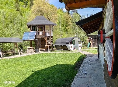 Cabana/Casa de vacanta in Molid, SV, 136 mp, teren cu 3300 mp, Iaz cu